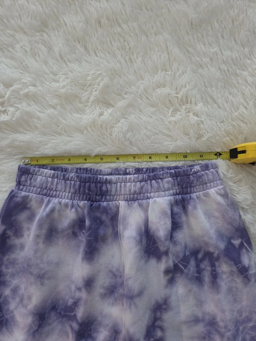 Purple And White Tie Dye Lounge Set Sweatshirt Joggers Girls 11/12 Yrs
